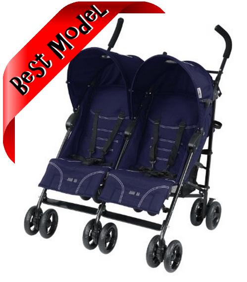 The best model: Dream On Me / Mia Moda Facile Twin Stroller by Mia Moda