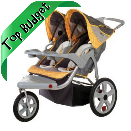 Top budget model: InStep Safari Swivel Wheel Double Jogger by Pacific Cycle